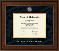 Nazareth University diploma frame - Presidential Masterpiece Diploma Frame in Madison