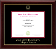 Iowa State University diploma frame - Gold Embossed Diploma Frame in Gallery