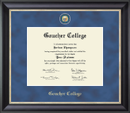 Goucher College diploma frame - Regal Edition Diploma Frame in Noir