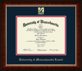 Gold Embossed Diploma Frame