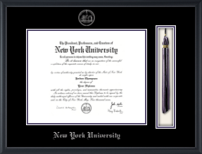 Tassel & Cord Diploma Frame