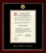 Harvard University certificate frame - Gold Engraved Medallion Certificate Frame in Sutton