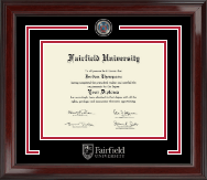 Fairfield University diploma frame - Showcase Edition Diploma Frame in Encore