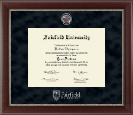 Fairfield University diploma frame - Regal Edition Diploma Frame in Chateau