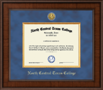 North Central Texas College diploma frame - Presidential Gold Engraved Diploma Frame in Madison