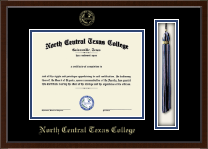 North Central Texas College diploma frame - Tassel & Cord Diploma Frame in Delta