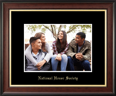 National Honor Society photo frame - Embossed Photo Frame in Studio Gold