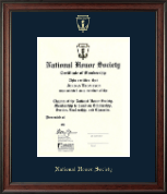 National Honor Society certificate frame - Gold Embossed Certificate Frame in Studio