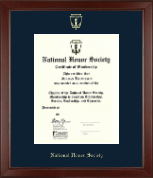 National Honor Society certificate frame - Gold Embossed Certificate Frame in Sierra