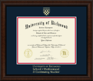 University of Richmond diploma frame - Gold Embossed Diploma Frame in Lenox