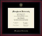 Mercyhurst University diploma frame - Gold Embossed Diploma Frame in Academy