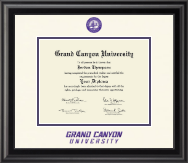 Grand Canyon University diploma frame - Dimensions Diploma Frame in Midnight