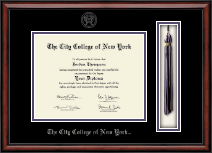 The City College of New York diploma frame - Tassel & Cord Diploma Frame in Southport