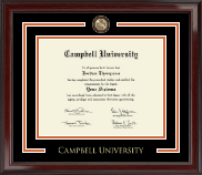 Campbell University diploma frame - Showcase Diploma Frame in Encore