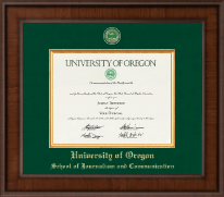 University of Oregon diploma frame - Presidential Masterpiece Diploma Frame in Madison