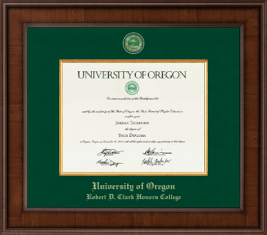 University of Oregon diploma frame - Presidential Masterpiece Diploma Frame in Madison