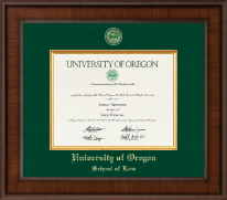 University of Oregon diploma frame - Presidential Masterpiece Diploma Frame in Madison