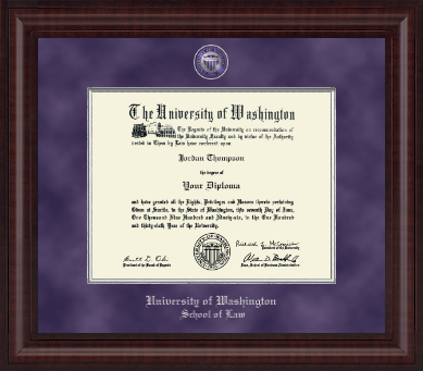 University of Washington diploma frame - Presidential Masterpiece Diploma Frame in Premier