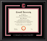 Cornell University diploma frame - Spirit Medallion Diploma Frame in Midnight
