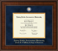 Embry-Riddle Aeronautical University diploma frame - Presidential Masterpiece Diploma Frame in Madison