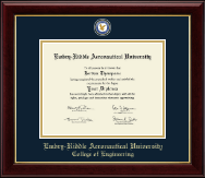 Embry-Riddle Aeronautical University diploma frame - Masterpiece Medallion Diploma Frame in Gallery