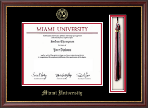 Tassel & Cord Diploma Frame