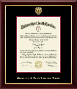 University of South Carolina Sumter diploma frame - Gold Engraved Medallion Diploma Frame in Gallery