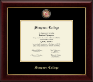 Simpson College diploma frame - Masterpiece Medallion Diploma Frame in Gallery