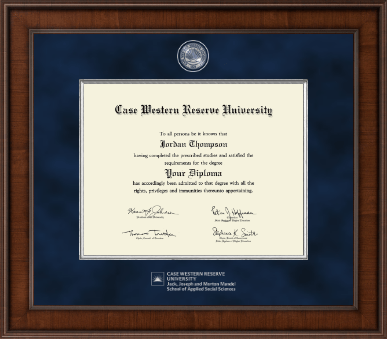 Case Western Reserve University diploma frame - Presidential Masterpiece Diploma Frame in Madison