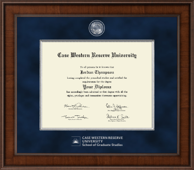 Case Western Reserve University diploma frame - Presidential Masterpiece Diploma Frame in Madison