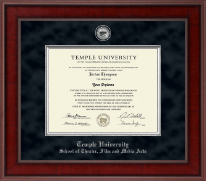 Temple University diploma frame - Presidential Masterpiece Diploma Frame in Jefferson