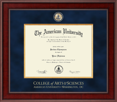 American University diploma frame - Presidential Masterpiece Diploma Frame in Jefferson