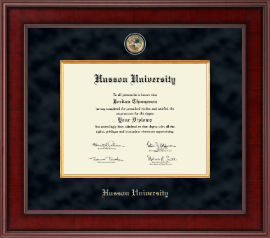 Husson University diploma frame - Presidential Masterpiece Diploma Frame in Jefferson