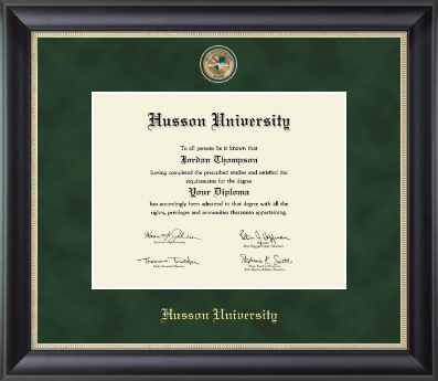 Husson University diploma frame - Regal Diploma Frame in Noir