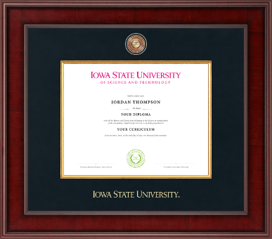 Iowa State University diploma frame - Presidential Masterpiece Diploma Frame in Jefferson