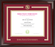 Iowa State University diploma frame - Showcase Diploma Frame in Encore