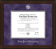 New York University diploma frame - Presidential Edition Diploma Frame in Excelsior