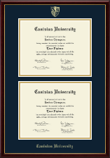 Canisius University diploma frame - Double Diploma Frame in Galleria