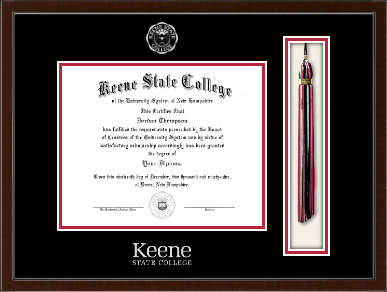 Keene State College diploma frame - Tassel & Cord Diploma Frame in Delta