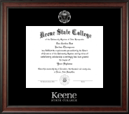 Keene State College diploma frame - Silver Embossed Diploma Frame in Studio