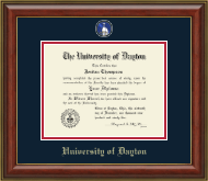 University of Dayton diploma frame - Masterpiece Medallion Diploma Frame in Brighton