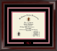 Pi Kappa Alpha certificate frame - Greek Letters Certificate Frame in Encore
