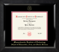 Massachusetts Institute of Technology diploma frame - Gold Embossed Diploma Frame in Eclipse