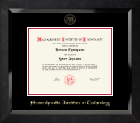 Massachusetts Institute of Technology diploma frame - Gold Embossed Diploma Frame in Eclipse