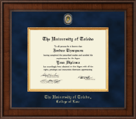 The University of Toledo diploma frame - Presidential Masterpiece Diploma Frame in Madison