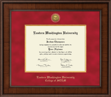 Eastern Washington University diploma frame - Presidential Gold Engraved Diploma Frame in Madison