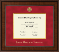 Eastern Washington University diploma frame - Presidential Gold Engraved Diploma Frame in Madison