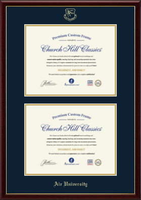 Air University diploma frame - Double Diploma Frame in Galleria