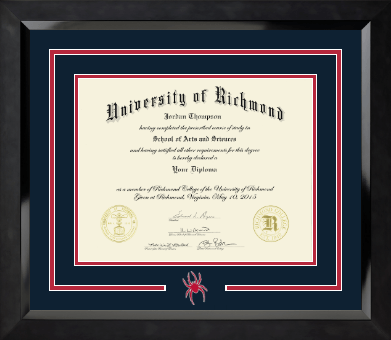 University of Richmond diploma frame - Dimensions Diploma Frame in Eclipse