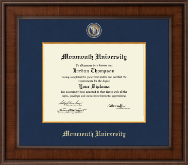 Monmouth University diploma frame - Presidential Masterpiece Diploma Frame in Madison